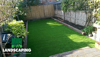 Artificial Grass Laying - Final Result