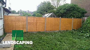 Professional Garden Fencing London - Final Result